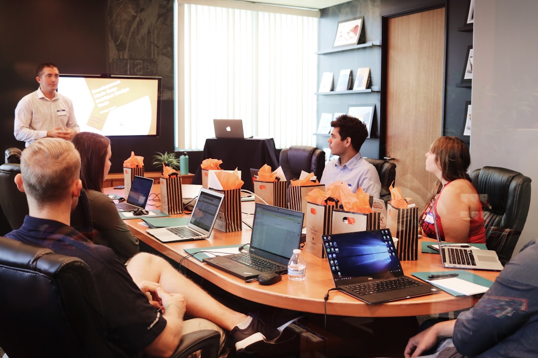 Texas business team reviewing their commercial insurance coverage
